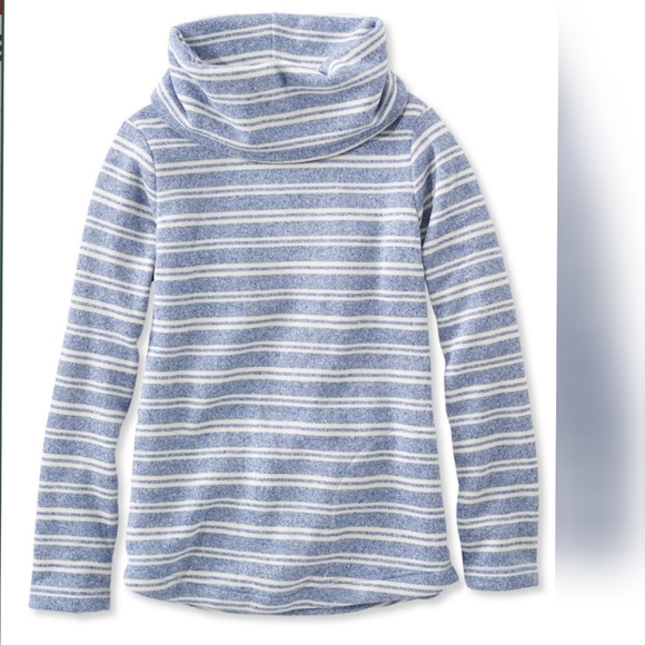 LL Bean Womens Easy Cowlneck Pullover Sweater i - Picture 2 of 12